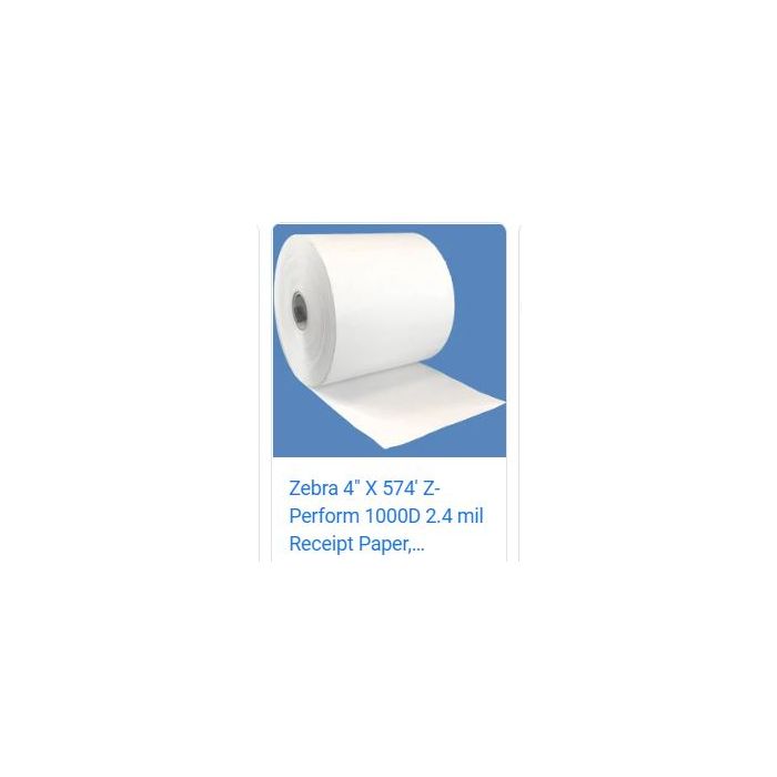 10010058 LABELS ZEBRA Z-PERFORM 1000D - 10010058