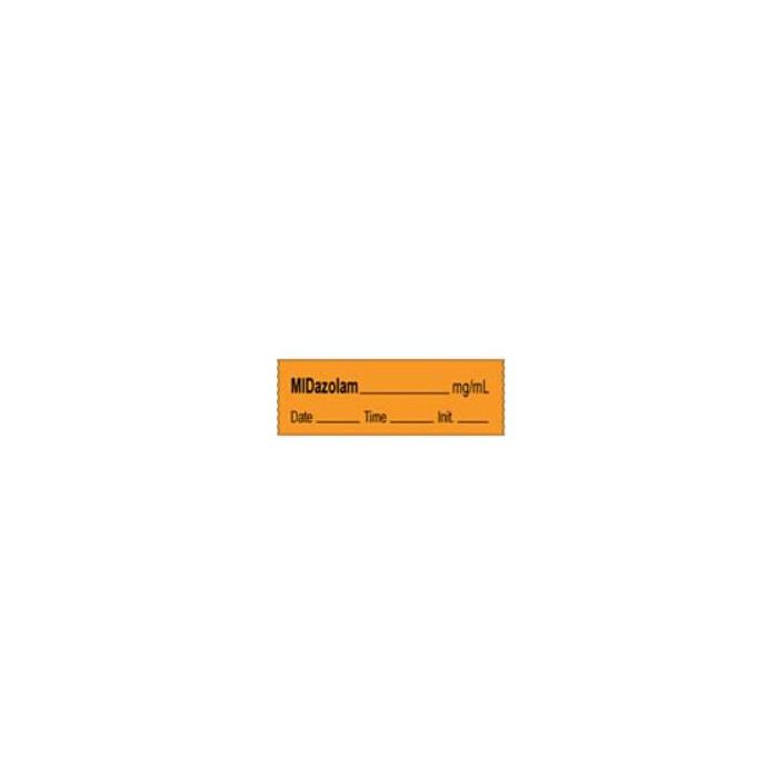 ANESTHESIA TAPE - 1/2 X 500 - MIDAZOLAM___mg/mL - 59726397