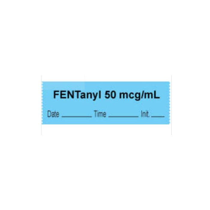 ANESTHESIA TAPE - 1/2 X 500 - FENTANYL 50 Mcg/mL - 59726853