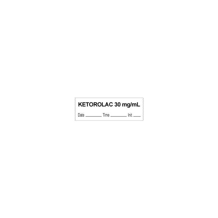 ANESTHESIA TAPE - 1/2 X 500 - KETOROLAC 30 mg/mL