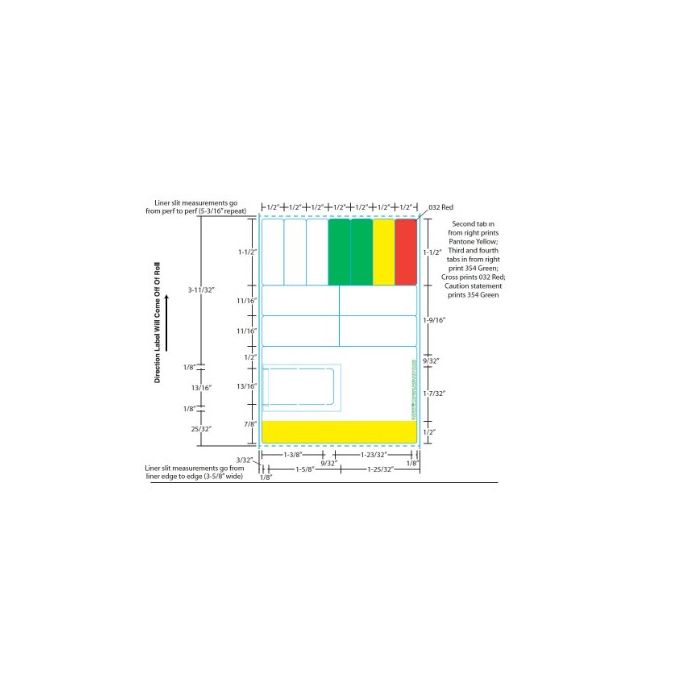 BLANK - STYLE Z LTC - DIRECT THERMAL LABEL - 1000 LABELS/ROLL