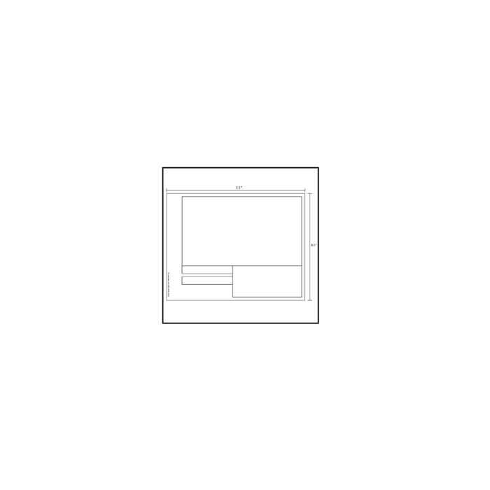 L-95-6085 LABEL 85 X 11 SHEET - L-95-6085