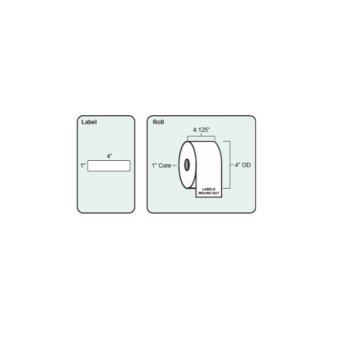 RDT4-400100-1P DIRECT THERMAL - RDT441-1P