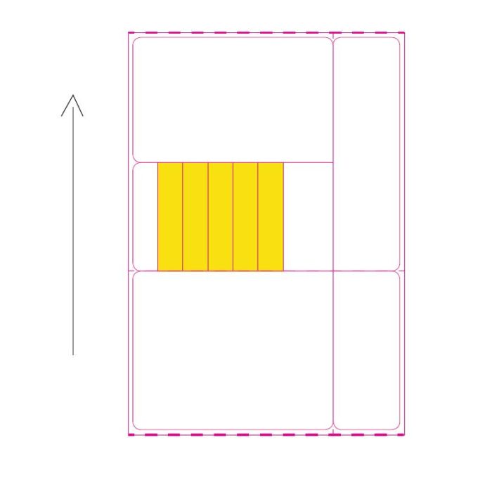 BLANK - SPEED SCRIPT - DIRECT THERMAL LABEL - 300 LABELS/ROLL, 15 ROLLS/CASE - SS-ADL-DTNEW