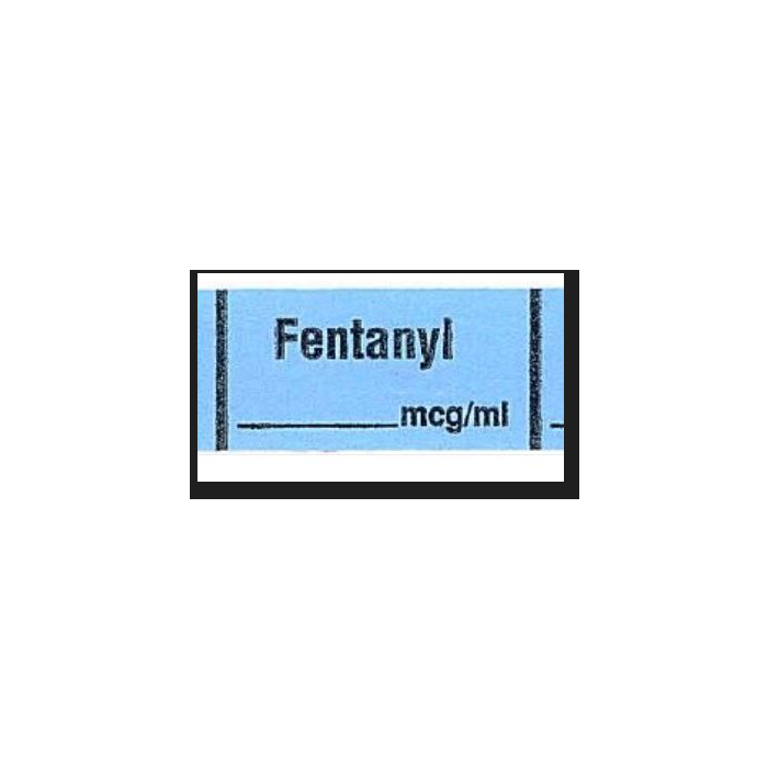 ANESTHESIA TAPE - 1/2 X 500 - FENTANYL____ MCG/ML - TA2413