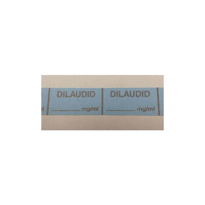 ANESTHESIA TAPE - 1/2 X 500 - DILAUDID____MG/ML