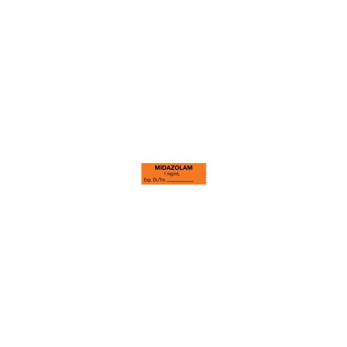 ANESTHESIA TAPE - 1-1/2 X 1/2 - MIDAZOLAM - 1 MG/ML - TJ0151