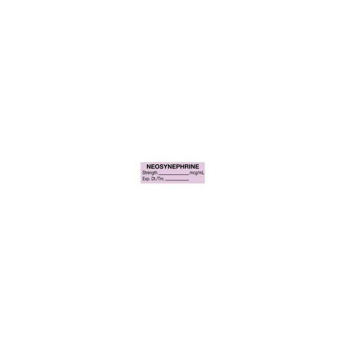 ANESTHESIA TAPE - 1-1/2 X 1/2 - NEOSYNEPHRINE - TJ086