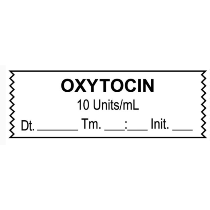 ANESTHESIA TAPE - 1-1/2 X 1/2 OXYTOCIN - 10 UNITS/ML