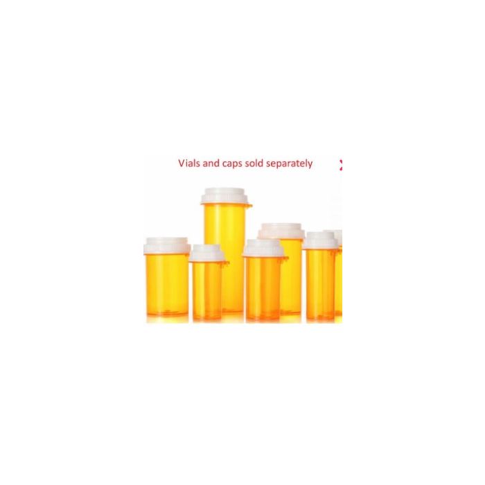 SECURE SELECTAB VIAL - WITHOUT CAP - AMBER - 16 DRAM - V8116