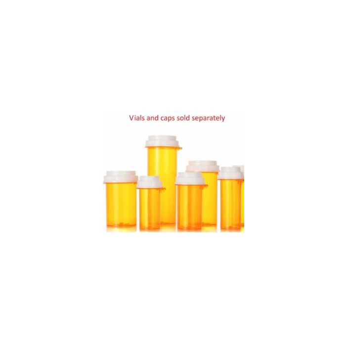 SECURE SELECTAB VIAL - WITHOUT CAP - AMBER - 20 DRAM - V8120