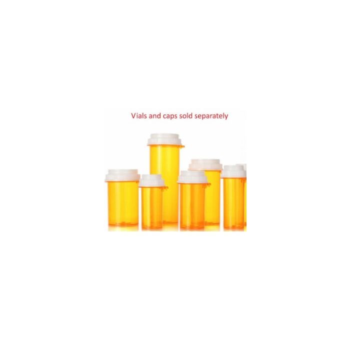 SECURE SELECTAB VIAL - WITHOUT CAP - AMBER - 40 DRAM - V8140