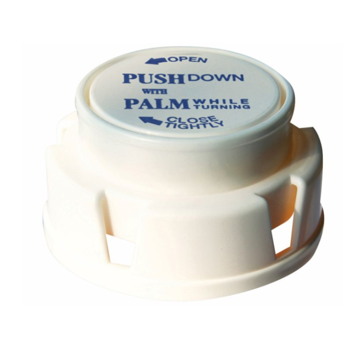 BERRY FRIENDLY & SAFE CHOICE CAP - DUAL PURPOSE REVERSIBLE - 13/16 DRAM - VFSCH13