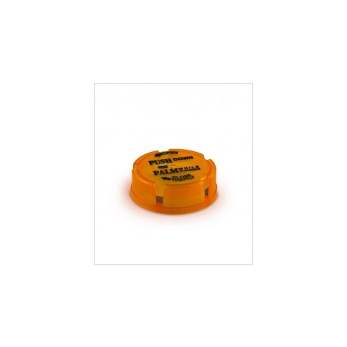 BERRY FRIENDLY & SAFE CHILD-RESISTANT CAP - AMBER - 20 DRAM