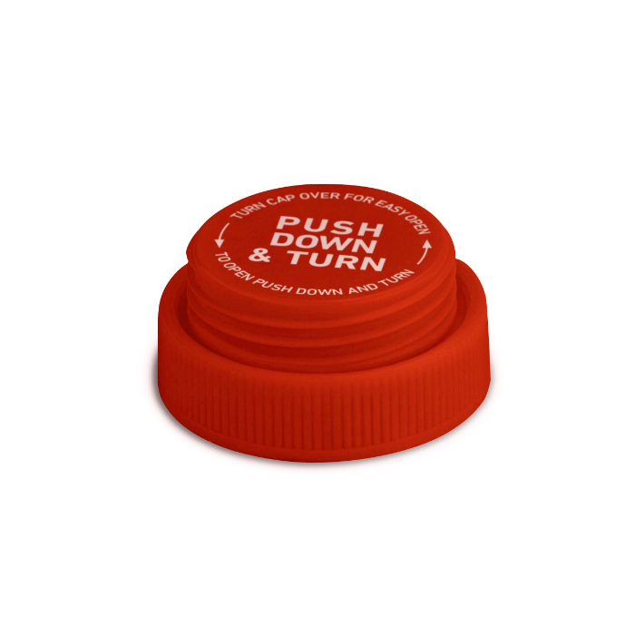 SECURE ADVANTAGE DUAL PURPOSE CAP - RED - 30/40/60 DRAM