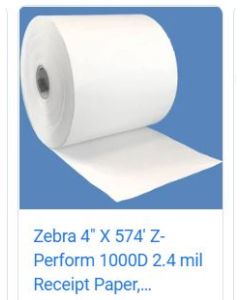 10010058 LABELS ZEBRA Z-PERFORM 1000D - 10010058