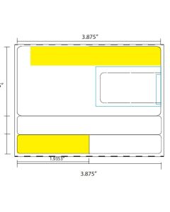 BLANK LTC - DIRECT THERMAL LABEL - 3875 X 2875