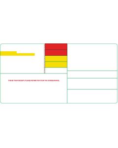 BLANK - STYLE B - DIRECT THERMAL LABEL - 250 LABELS/ROLL - BLANK STYLE B-ADL