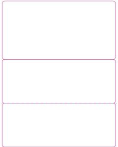 BLANK - STYLE S - DIRECT THERMAL LABEL - 500 LABELS/ROLL - BLANK STYLE S-ADL