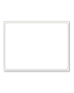 BLANK - DIRECT THERMAL LABEL - 3 X 2 - 4 ROLLS/CASE - DT4-3X2DT-3P