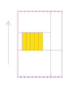 BLANK - SPEED SCRIPT - DIRECT THERMAL LABEL - 300 LABELS/ROLL, 15 ROLLS/CASE - SS-ADL-DTNEW