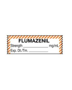 ANESTHESIA TAPE - 1-1/2 X 1/2 - FLUMAZENIL
