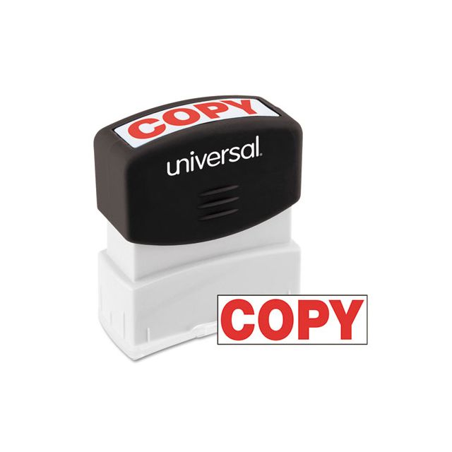 COPY PRE-INKED RED STAMP - UNV10048
