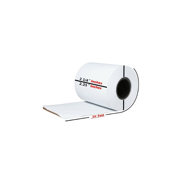 POINT OF SALE THERMAL PAPER ROLLS 225 WIDE BY 50' LENGTH