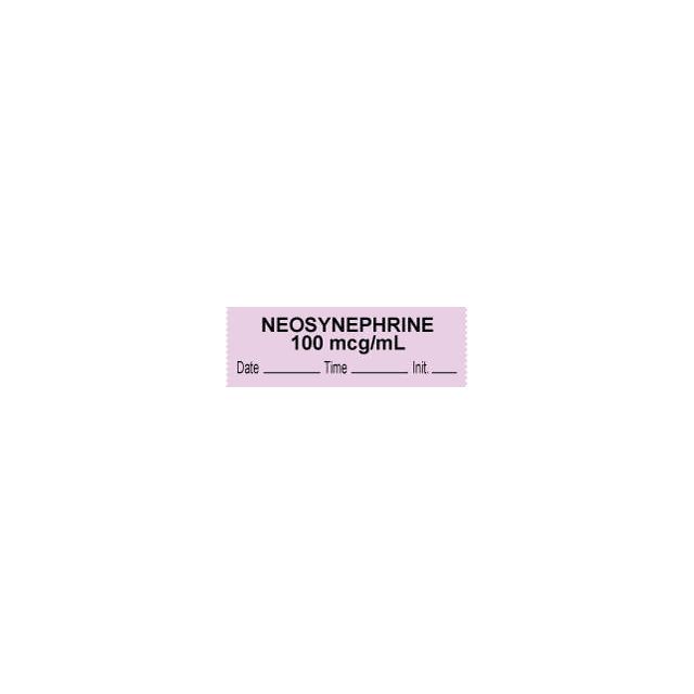 59726959 ANESTHESIA TAPE; NEOSYNEPHRINE 100 MCG/ML - 59726959-DS