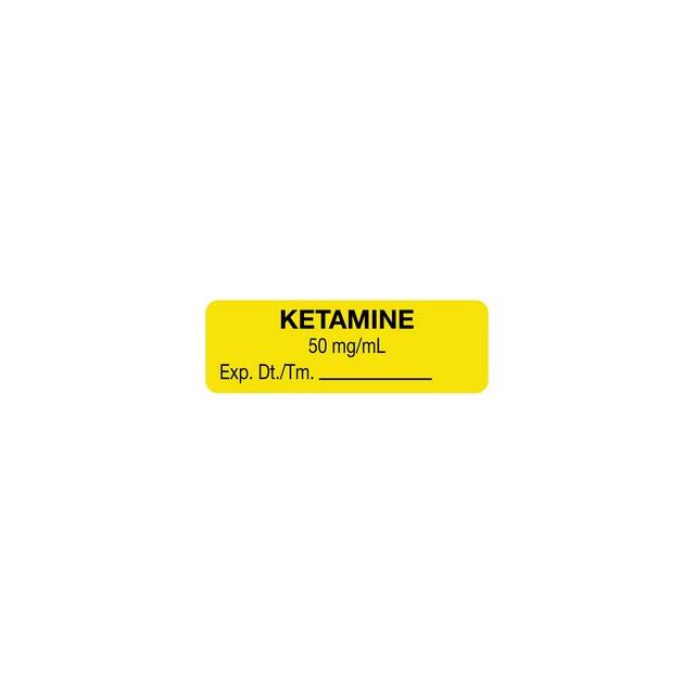 LABEL  KETAMINE 50 MG/ML - AL350