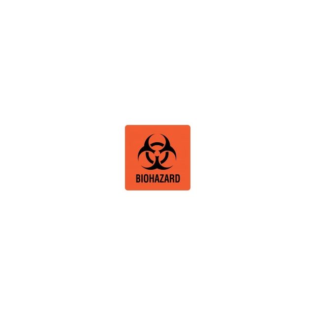 LABEL BIOHAZARD 3 X 3 - BH050-J