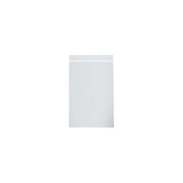 CLEAR RECLOSABLE ZIP BAG 15 X 18 4ML - C46