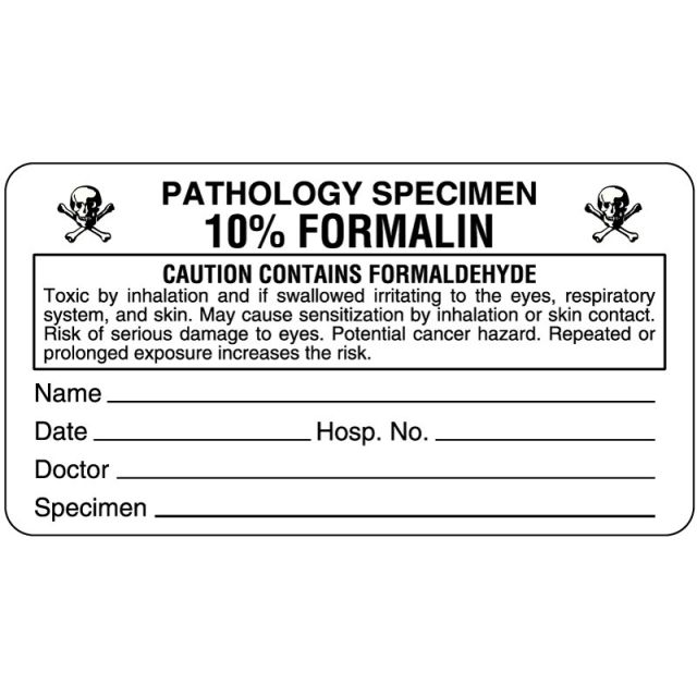 LABEL PATHOLOGY SPECIMEN - CL310