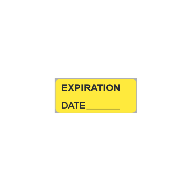 CSW-116 LABEL EXPIRATION DATE - CSW116