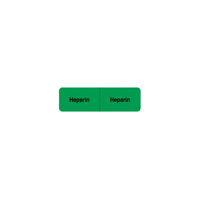 LABEL HEPARIN IV LINE ID - CU249