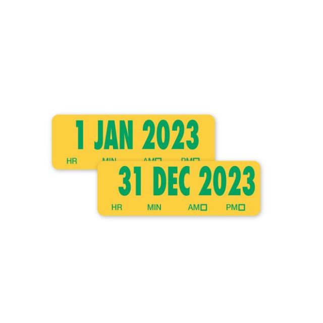 YEAR 2024 SPEE-D-DATE LABELS 100 PER DAY - DATE-100