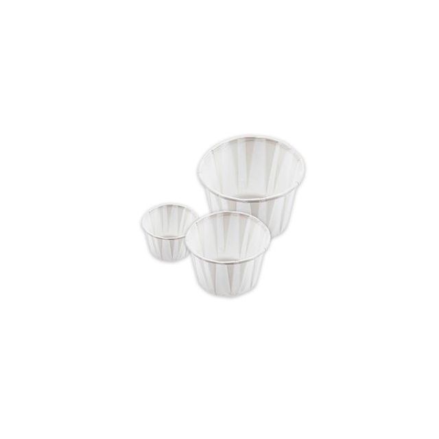 1 OZ PAPER SOUFFLE CUPS 250/BOX - DX4243