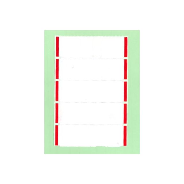 REV 1/18 LABEL DIRECT THERMAL W/RED LINE ON 2 SIDES 4 X 1 1/4 - ESRXSTAT