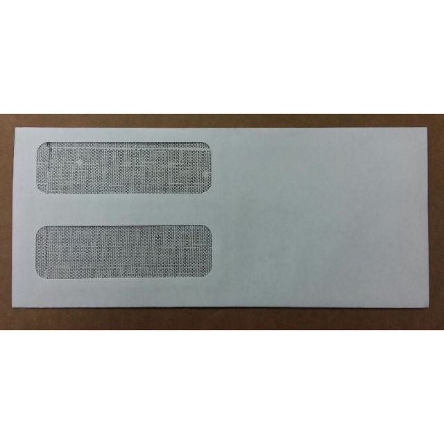 DUAL WINDOW STATEMENT ENVELOPES - 500/BOX - EVJVP