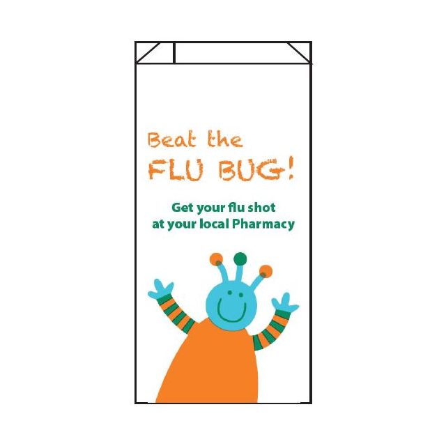 5X2X10 FLU BUG BAG - FLUBAG 5X2X10