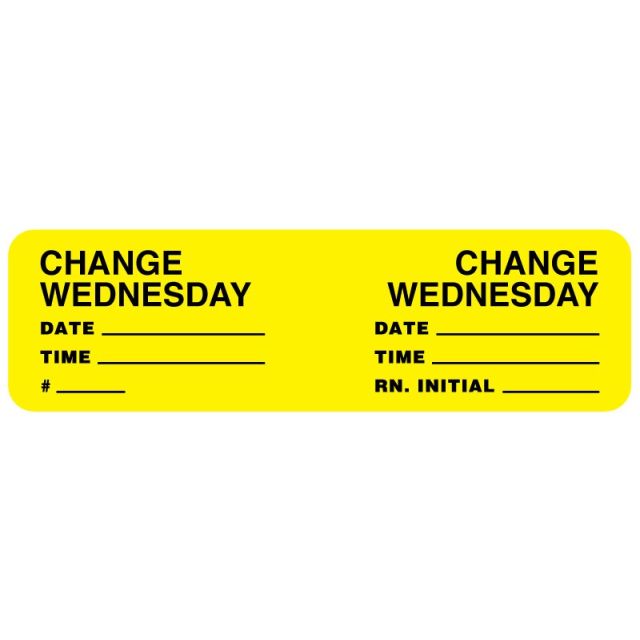 CM304 LABEL CHANGE WEDNESDAY - 3 X 7/8 - JCM304