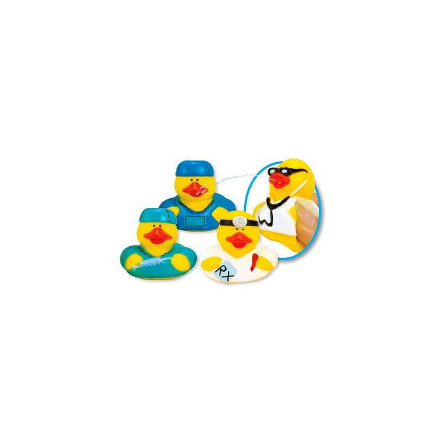 DOCTOR RUBBER DUCKY SQUIRT TOYS 2