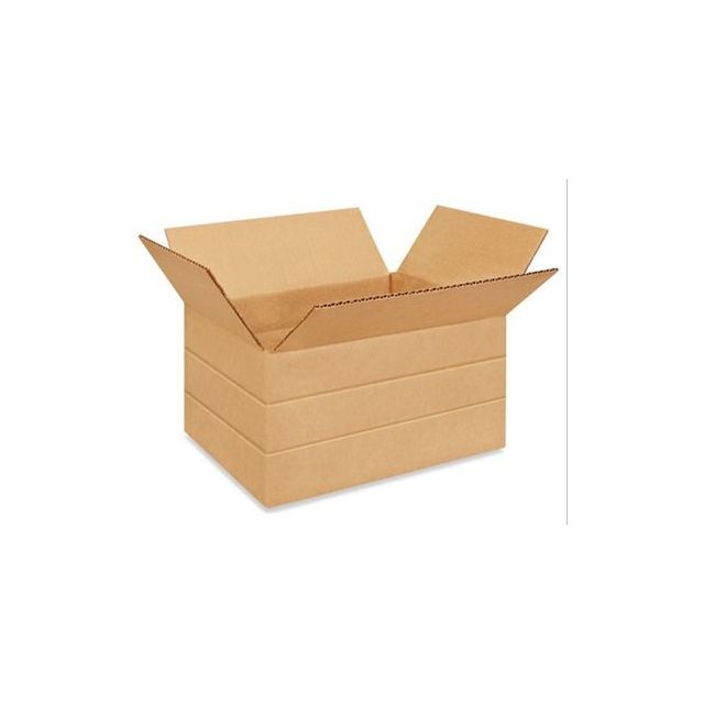 NATURAL MULTI-DEPTH BOX 12 X 9 X 6-4-2, 25/PACK - MD1296