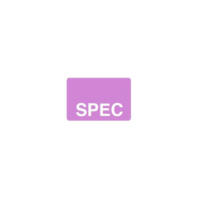 SPEC REVERSE PRINT WHITE ON VIOLET 15 X 1 - MTSPEC-VIOLET1C