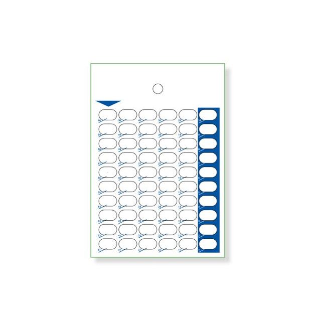 300-09 60 DAY HEAT SEAL COUNTDOWN CARD - J300-09