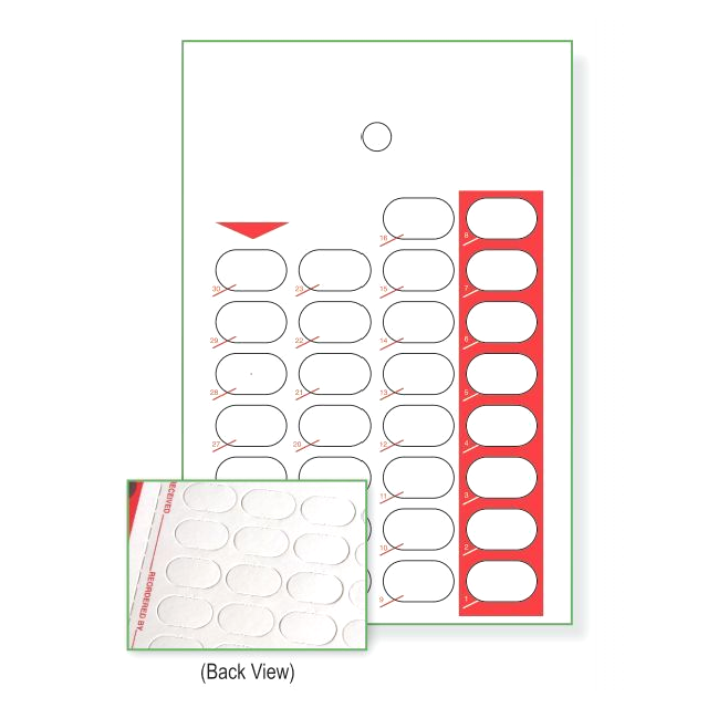 300-61 30 CT PILL CARDS - PC300-61