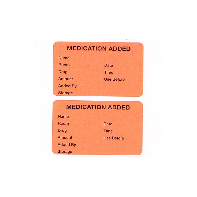 SMA-12 LABEL MEDICATION  ADDED - RXM01