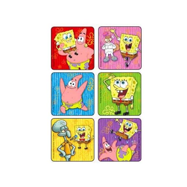 1477P SPONGEBOB SQUAREPANTS 72/PACK - STM1477