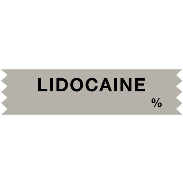 ANESTHESIA TAPE, LIDOCAINE % - TA121