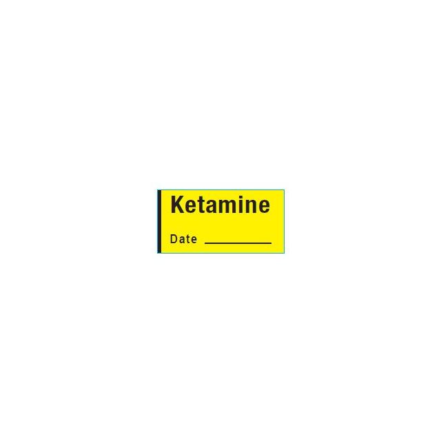 ANESTHESIA TAPE: KETAMINE 1/2 X 500 - TA201